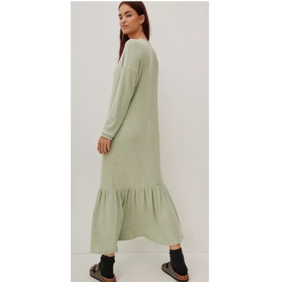 Anthropologie Taylor Flounce Maxi Dress - Picture 2 of 9